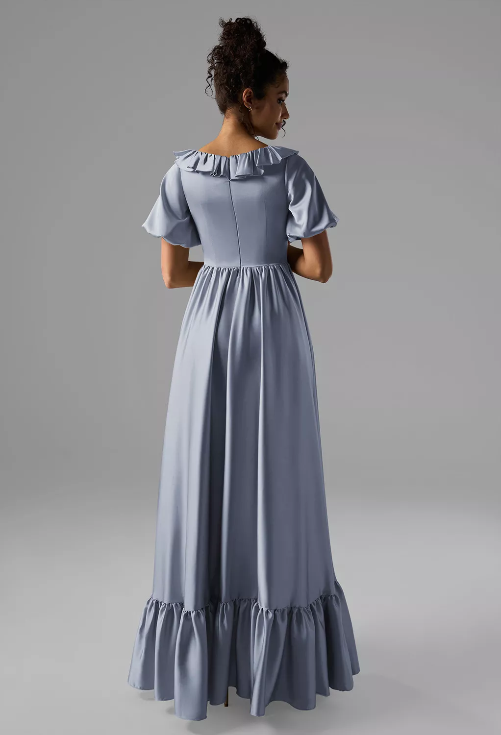 AW Sumayyah Dusty Blue  Bridesmaid Dresses